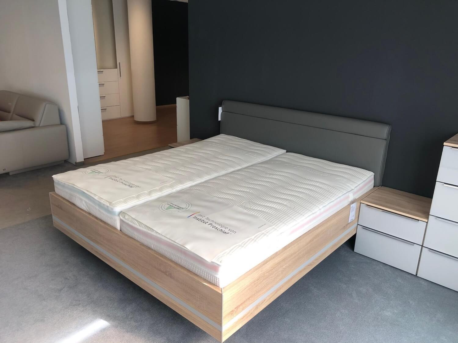 Nolte - Schlafzimmer Horizont 110 Concept Me 500 Alegro 2 Sonoma Eiche Nachbildung Glas Seidengrau - 5