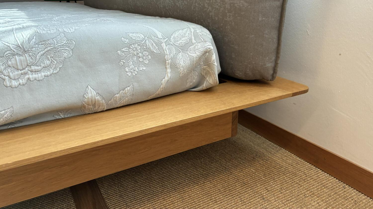 Zeitraum - Bett Grand Yoma Massivholz Eiche Geölt Mit Polsterkopfteil - 7