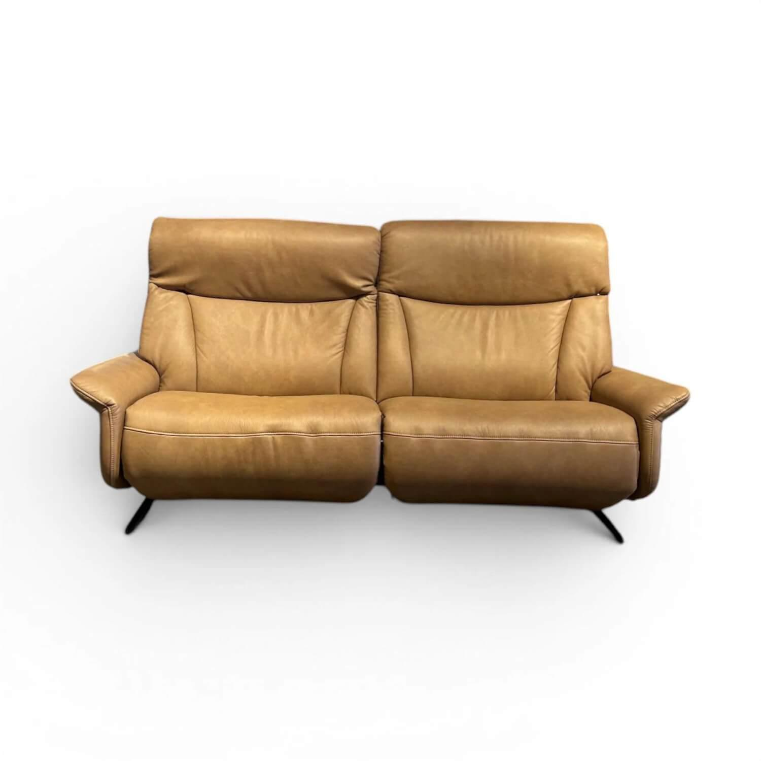 himolla - Sofa 4473 Varia Leder Eleganza Tortuga Füße Metall Schwarz Mit Elektr. Wall-Free-Funktion, Kopfteilverstellung, Nackenverstellung - 1