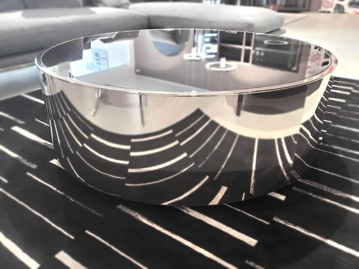 Fendi Casa - Coffee Table Coffee Table Constellation Bronze Shadow Smoke Grey mirror glass - 3