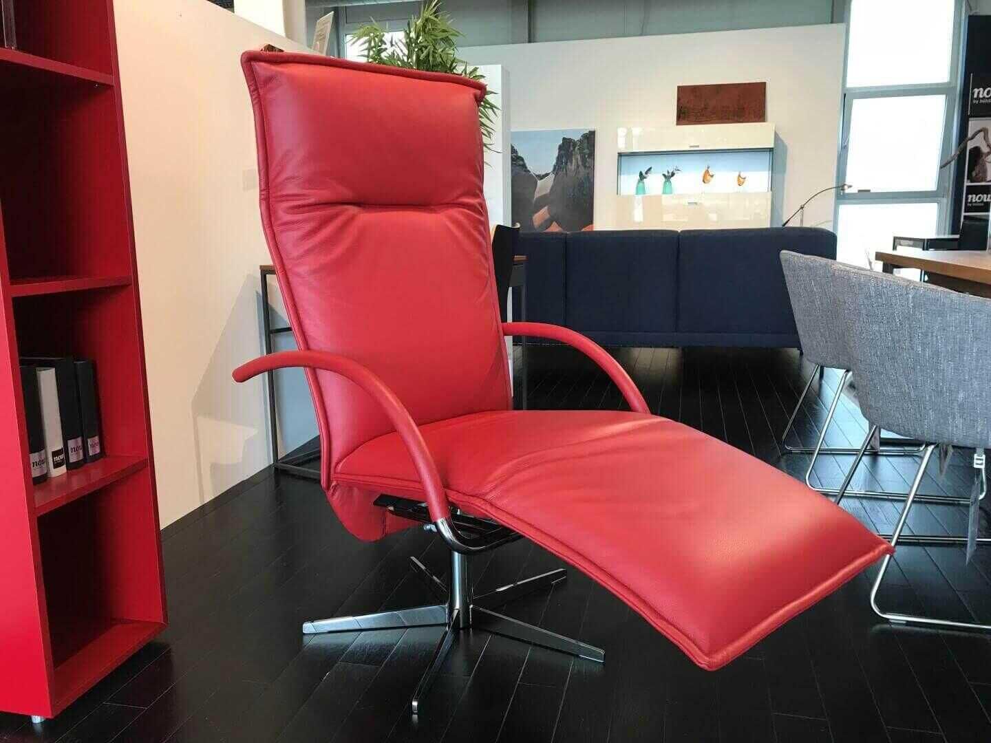 franz-fertig-relaxsessel-fino-soft-xl-leder-rot-sternfu-C3-9F-hochglanz-verchromt-be7542d7bedaOThifRBFxG84a Franz Fertig - Relaxsessel Fino Soft XL Leder Rot Sternfuß Hochglanz Verchromt - 2