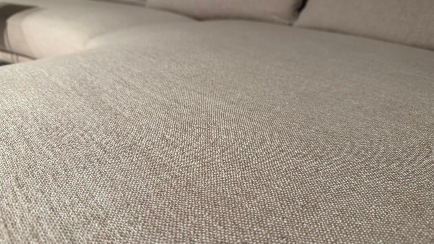 Walter Knoll - Ecksofa Maaru Stoff Gaia 7889 Champagne Beige Gestell Metall Matt Schwarz Pulverbeschichtet Inklusive Kissen - 2