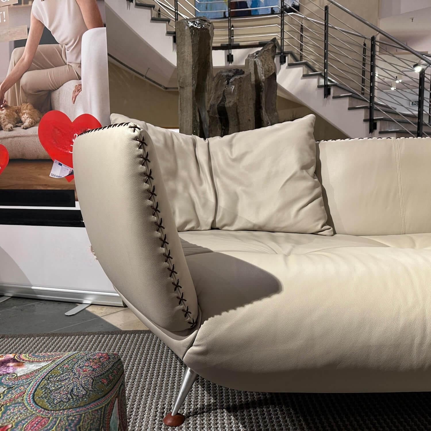 De Sede - Wohnlandschaft DS-0102/29 Bezug Leder 24 Select 15 Kit Fuß B Hochglanz Verchromt - 3