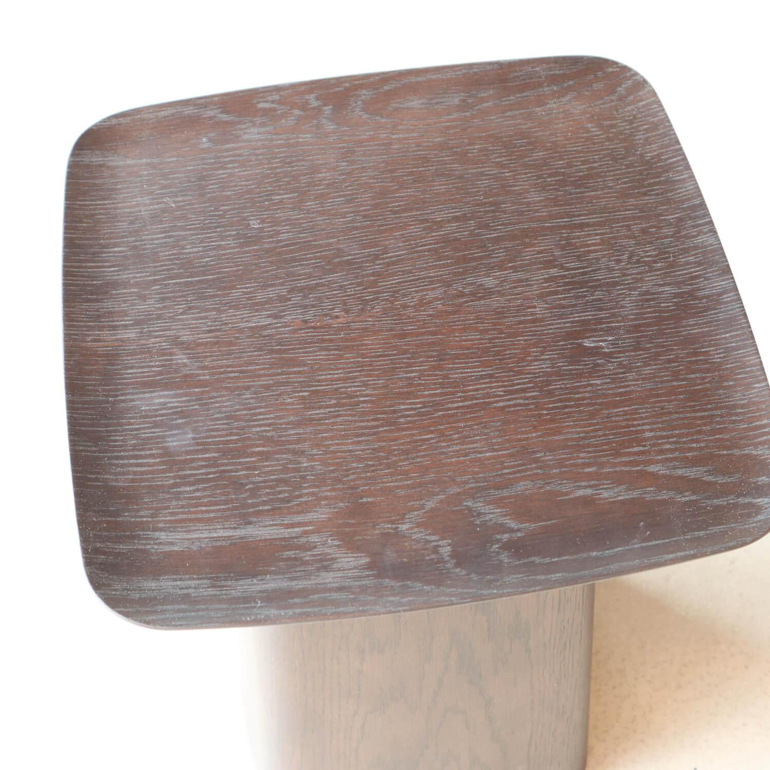 Vitra - 2er-Set Beistelltisch Wooden Side Table Klein Eiche Dunkel - 6