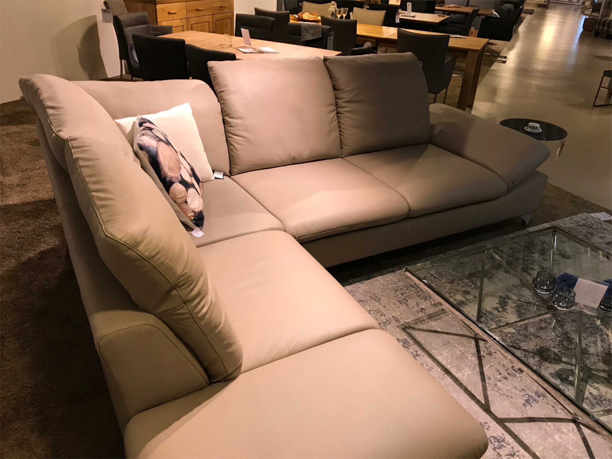 Enjoy-2 W. Schillig - Ecksofa Enjoy in Grau-Beige - 5