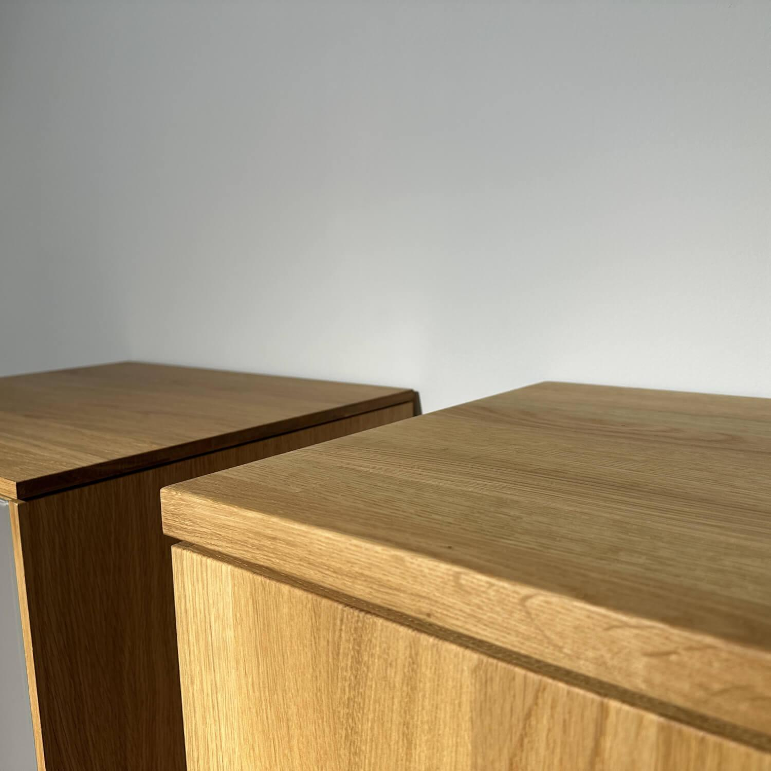 Team 7 - Kommode Außen Eiche Geölt Innen Buche Glasboden - 3