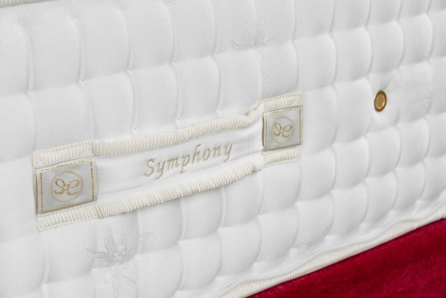 MGD152-026-1500 Elite - Boxspringbett Alice Rot mit Matratzen - 7