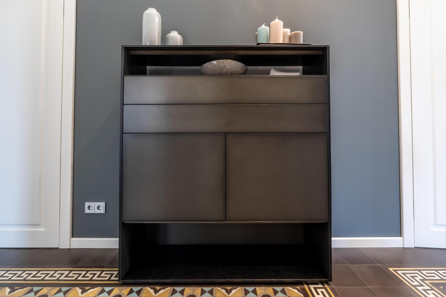 Christine Kröncke - Sideboard Shelly 106 4 Schwarz - 4