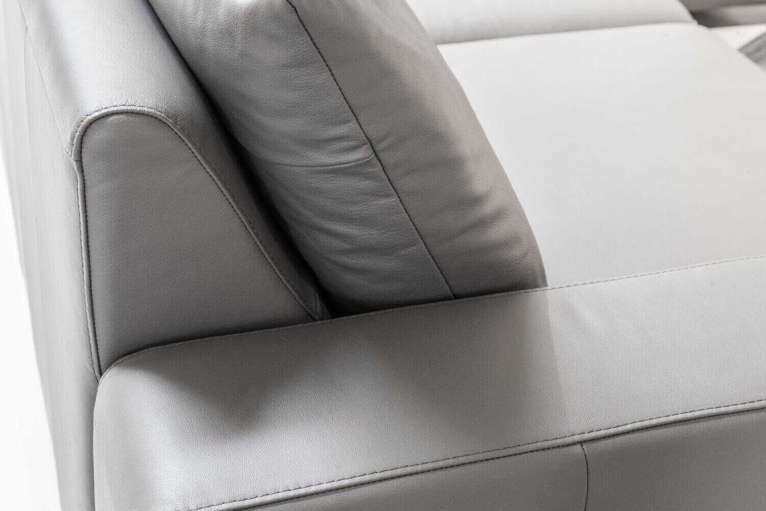 6e59f54a24cef6e1adc6c7aeb195e692 Stressless - Ecksofa E200 Leder Paloma Grau Metal Grey - 6