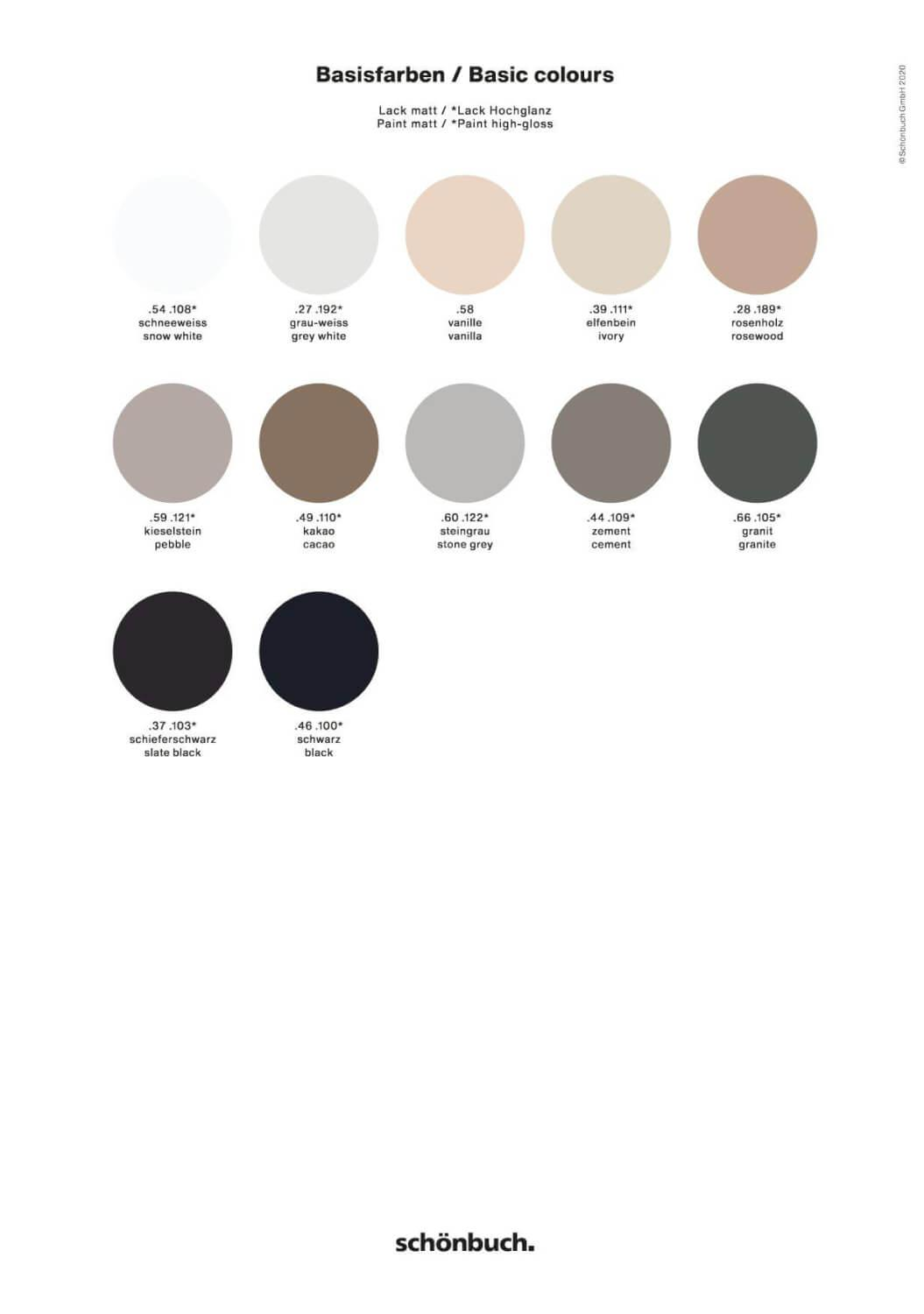 Schönbuch - TV-Möbel Korpus 66 Granit Gestell Schwarz - 5