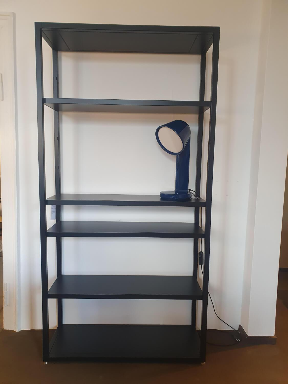 Desalto - Regal Helsinki 489 Metall Schwarz Pulverbeschichtet Mit 4 Fachböden - 3