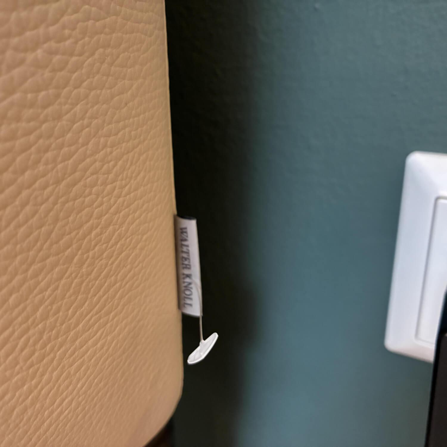 Walter Knoll - Bett Jaan Leder Congress 1367 Beige Inklusive Matratzen Und Topper - 8