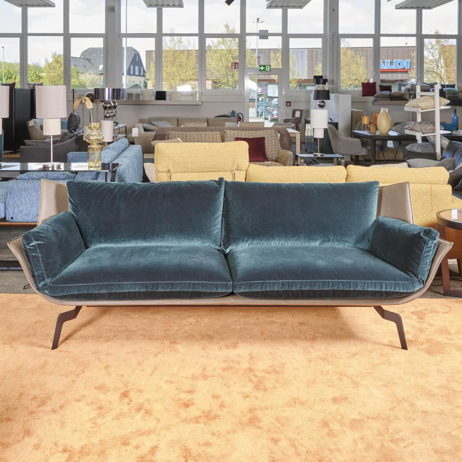 IP Design - Sofa Loft 2/92,5 Stoff Emilia Leder Space - 4