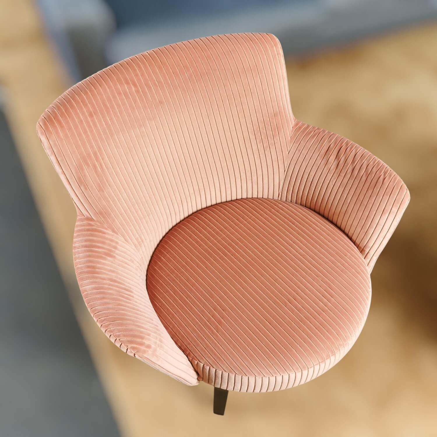 Bielefelder Werkstätten - Polo Cocktail Hochlehnsessel Stoff Small Talk CH3284/060 mit Drehfunktion, - 9