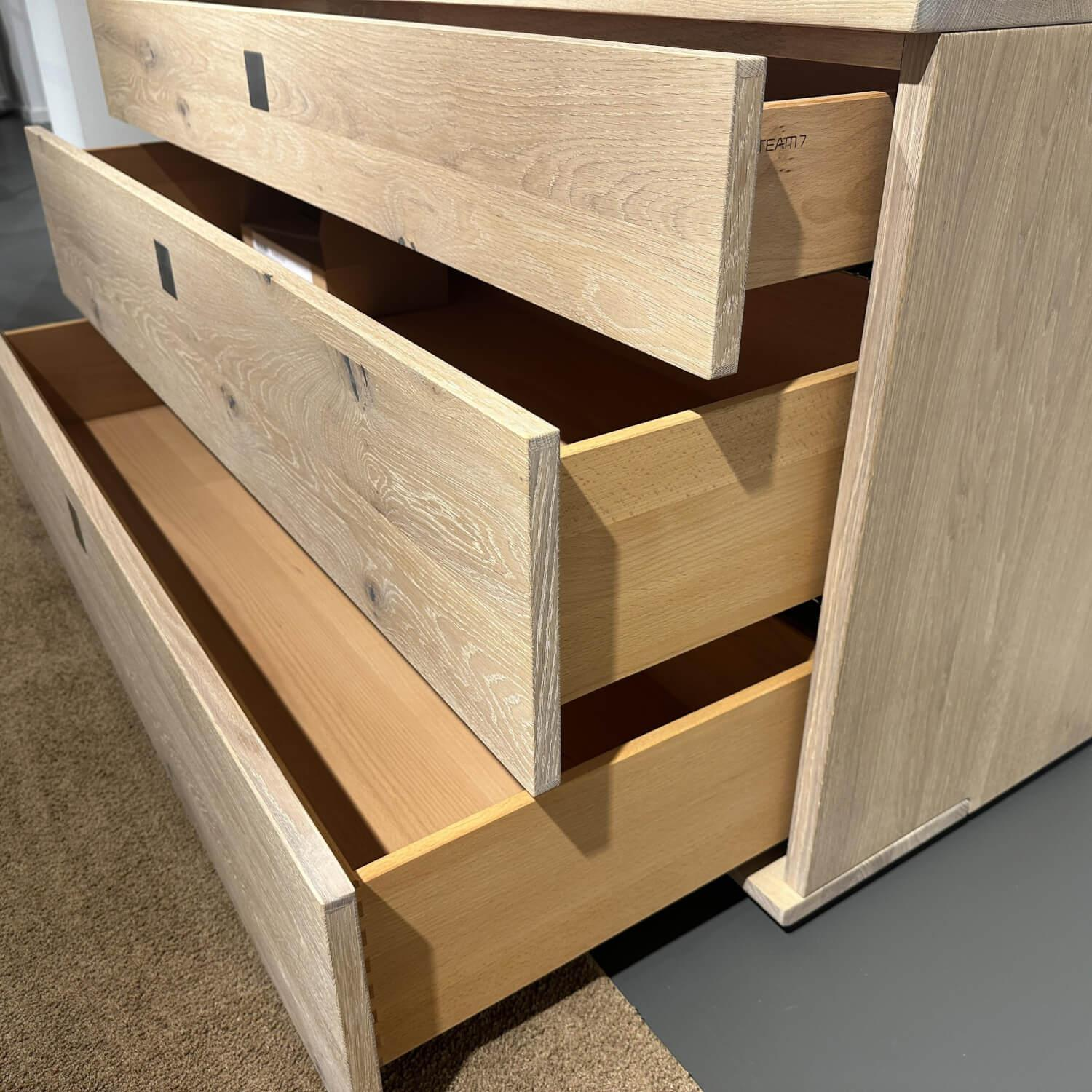 Team 7 - Chest of drawers Nox wild oak white oil - 6