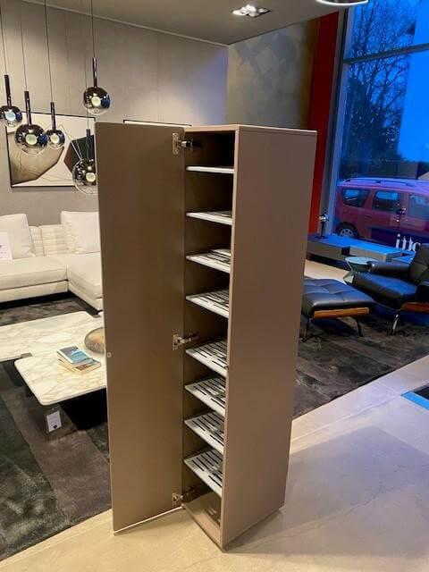 Schönbuch - Garderobenschrank Set Lack Kakao 49 Braun Mit 8 Schuhböden - 3