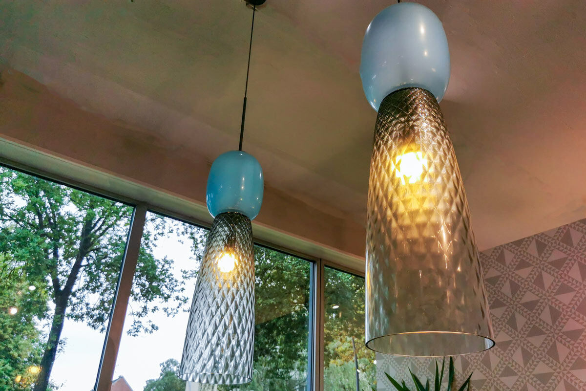 Cassina - Hängeleuchte Sinagpore Korpus Glas Aufhängung Metall Lackiert Leuchtmittel E27 LED - 2