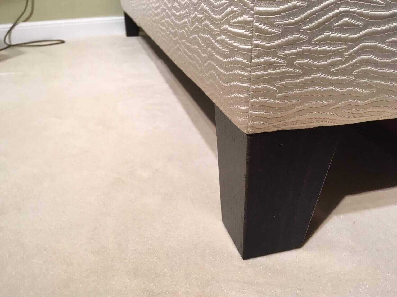 Bielefelder Werkstätten - Ecksofa Venice Stoff Creme mit Kissen - 5