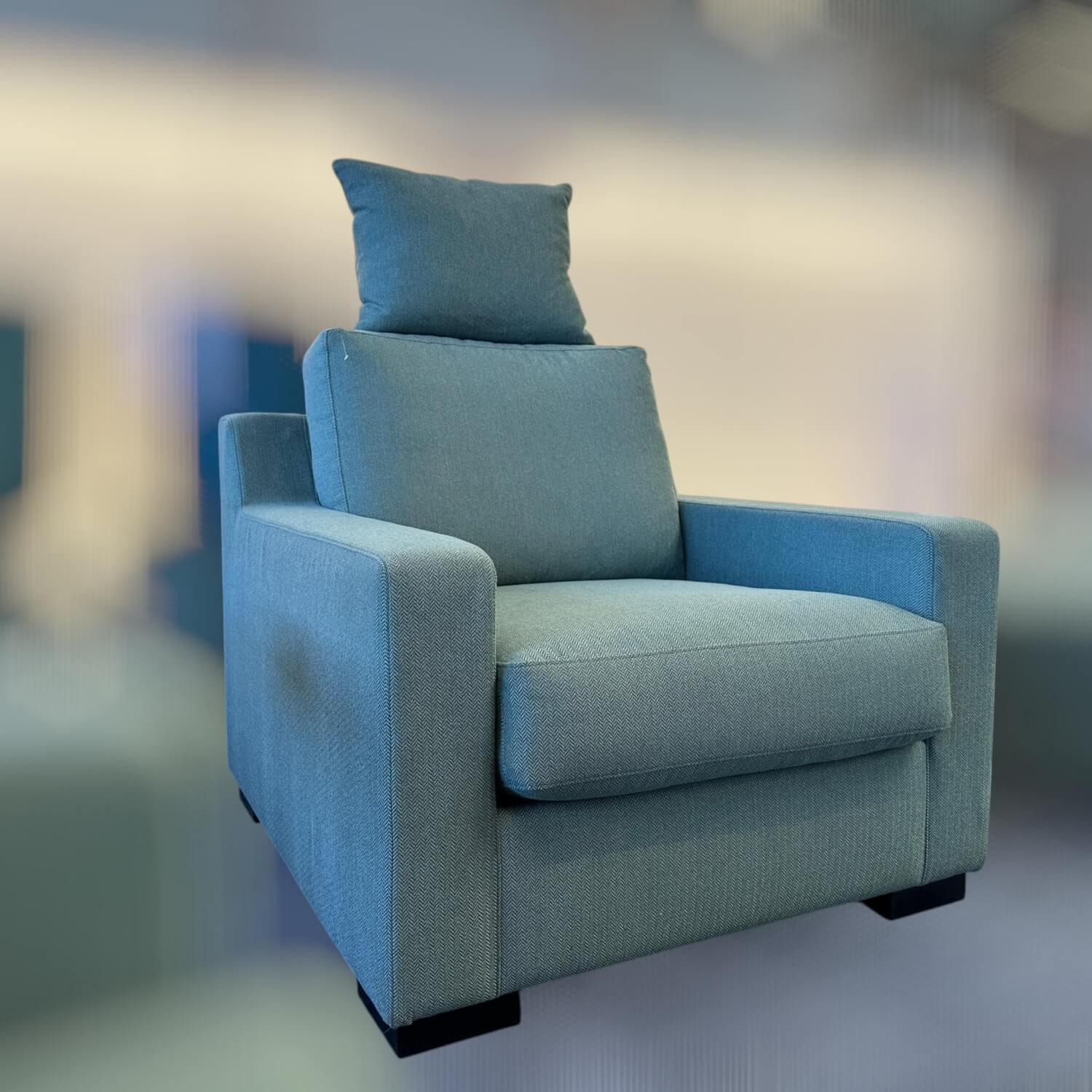 Bielefelder Werkstätten - STOFF UNKLAR // Sessel Inspiration Stoff BW1796-353 Mit Nackenbügel Und Nackenkissen - 8