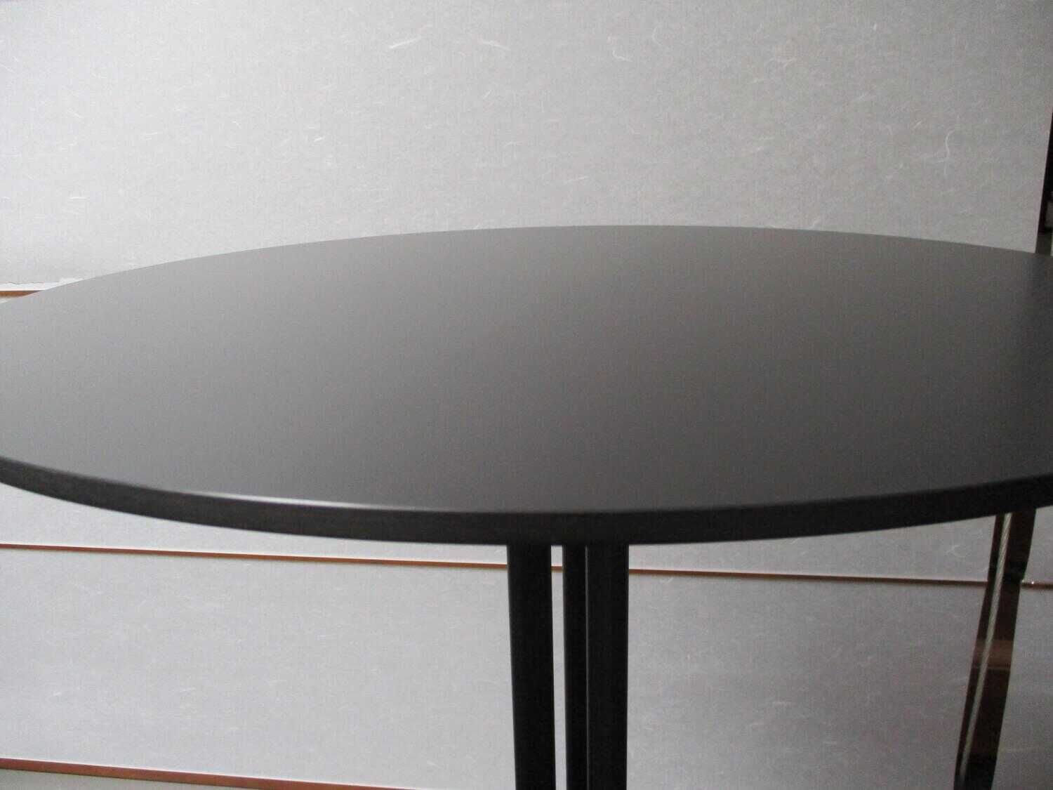 Kristalia - Stehtisch Poule Laminat Schwarz Aluminium Schwarz - 6