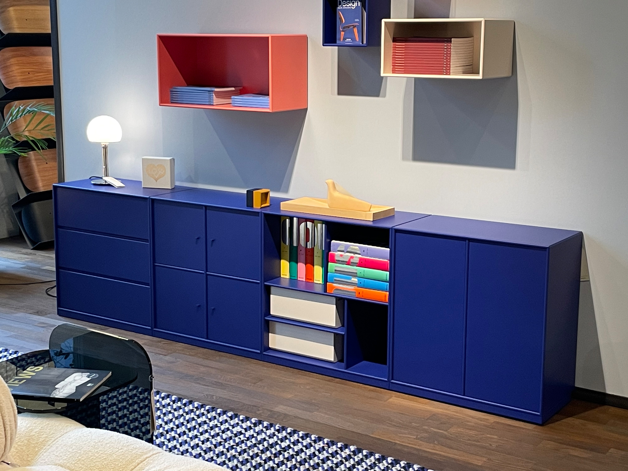 Montana - Sideboard Montana System Holz Monarch 135 Blau - 3