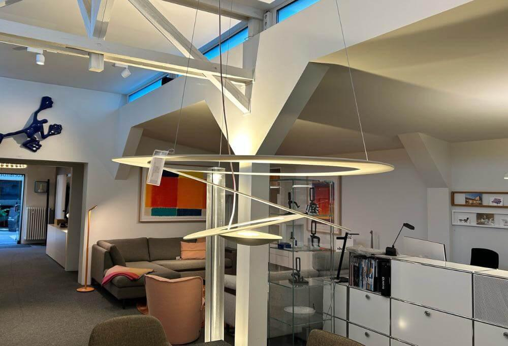 Artemide - Pendelleuchte Pirce LED Durchmesser ca. 95cm Farbe Weiß - 2