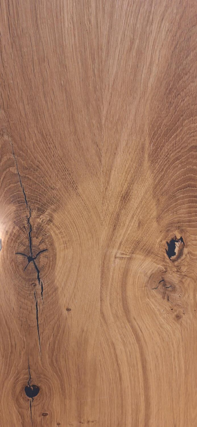 Voglauer - Wohnwand V-Alpin Eiche Altholz Furniert Glas Anthrazit - 10