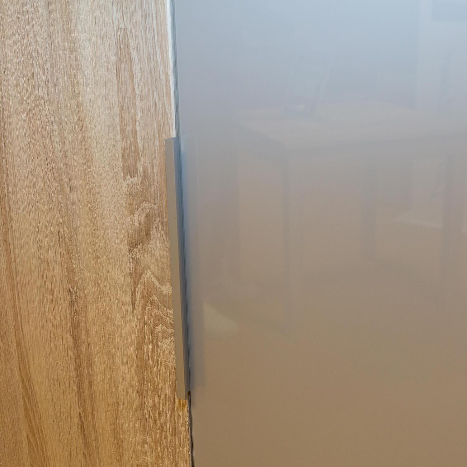 Nolte - Drehtürenschrank 8-Türig Horizont Sonoma Eiche Nachbildung Fangoglas - 6