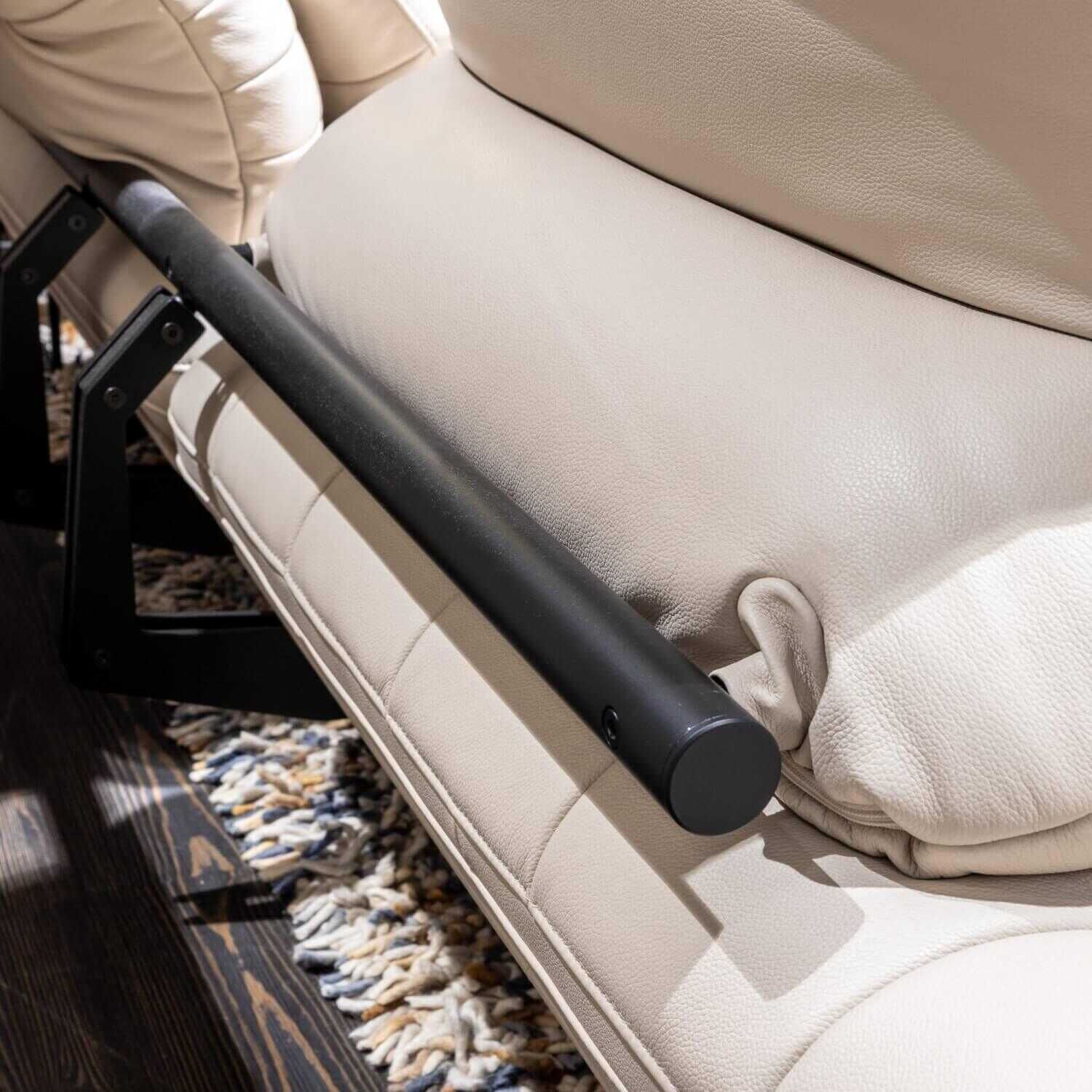 De Sede - Relaxsofa DS-490 Leder Select Weiß Kit - 4