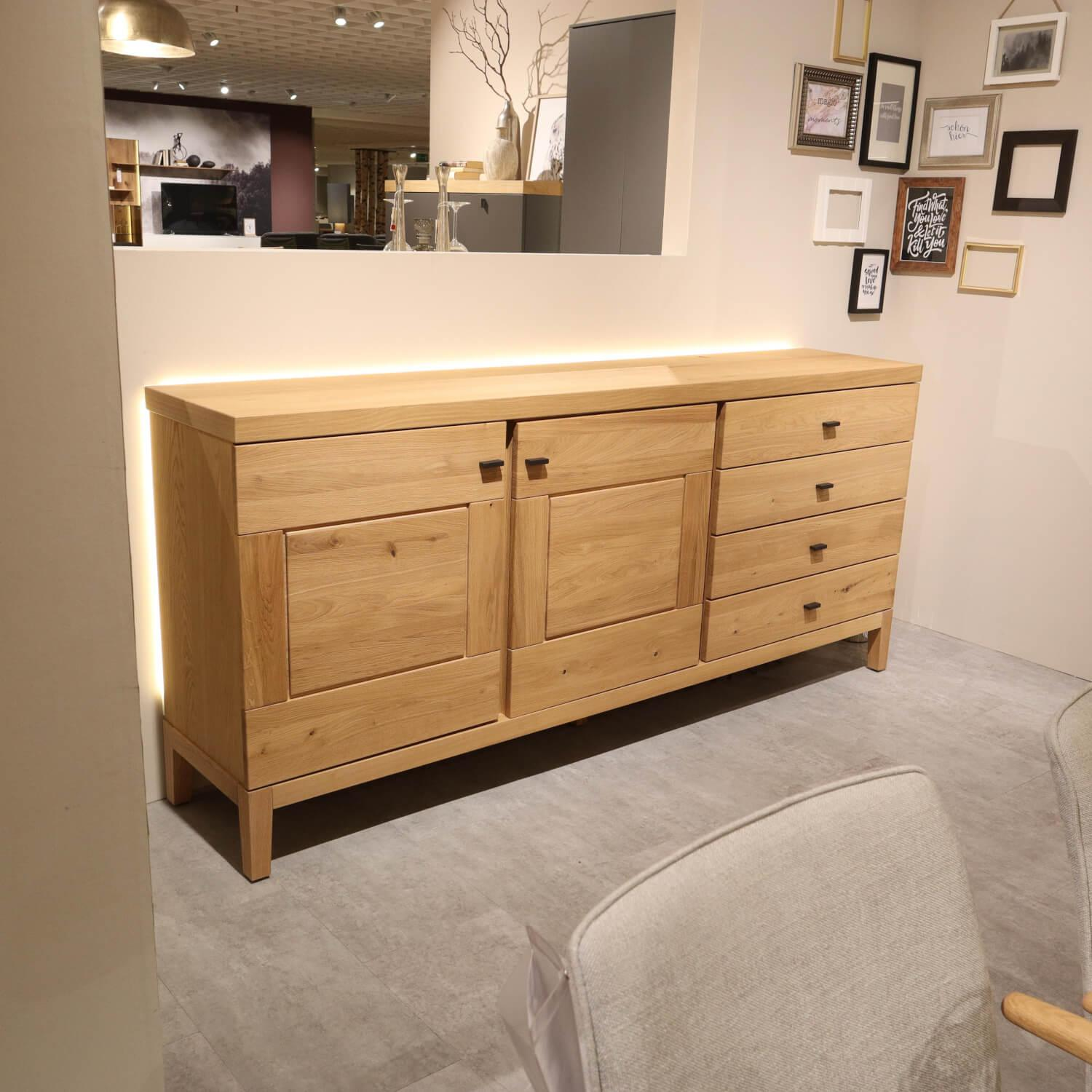 Venjakob - Sideboard Next Level 3000 Wildeiche Hell Soft Gebürstet Geölt - 3