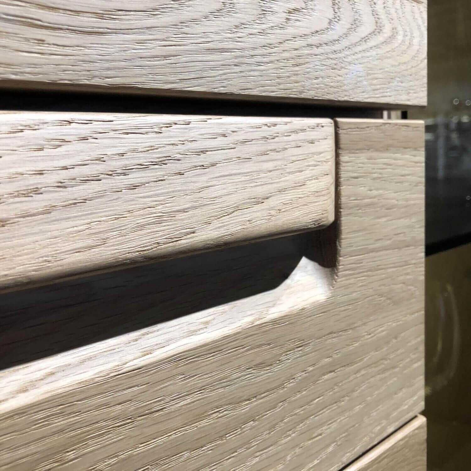 Valmondo - Highboard Valmondo Naseris Europäische Wildeiche Soft Gebürstet Massiv - 3