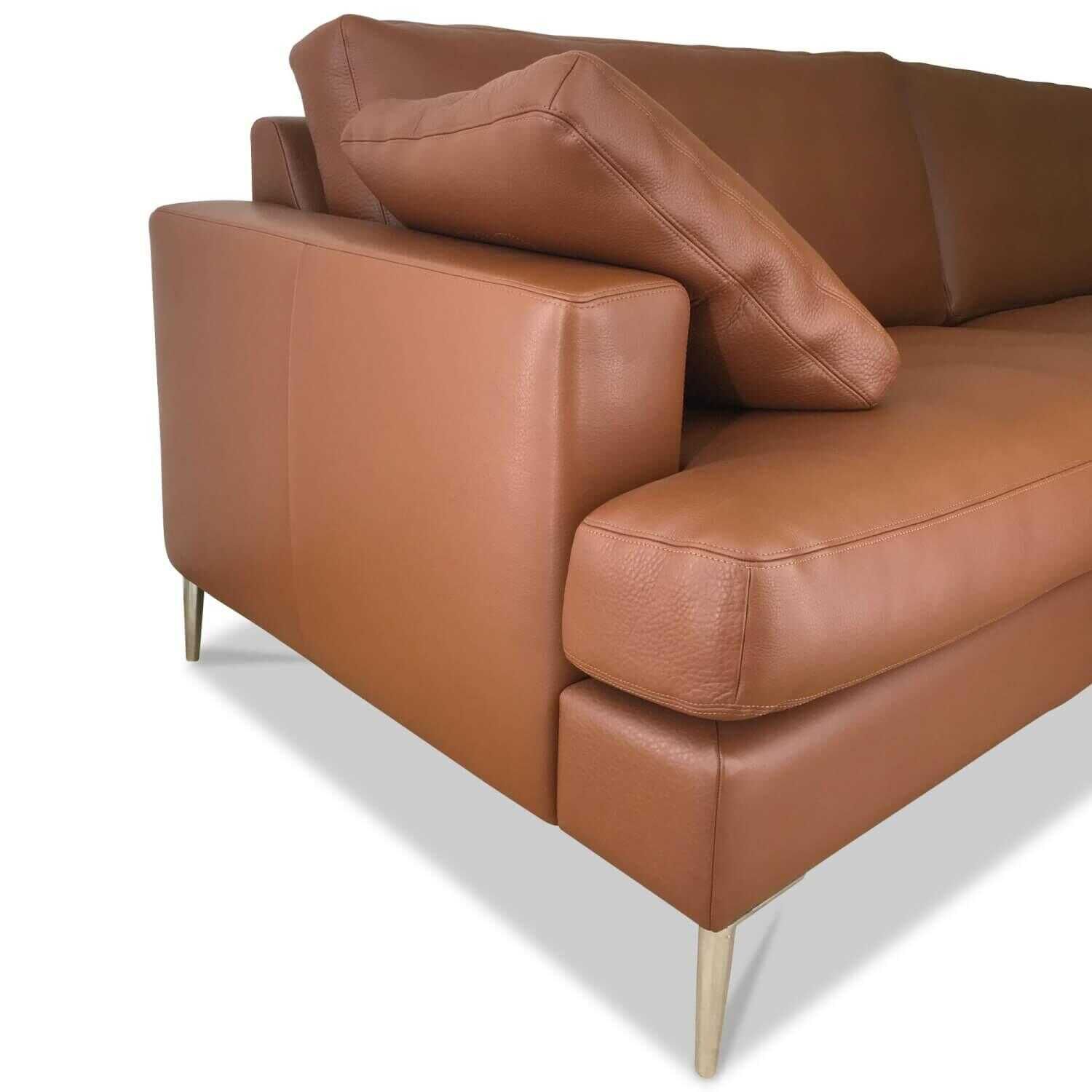 Sofa CL 740 Leder Braun