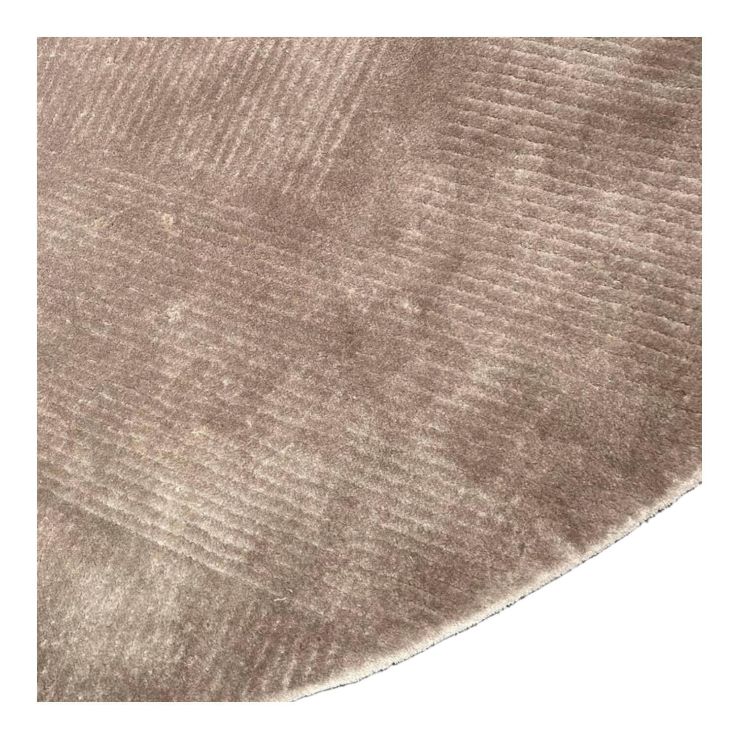 Teppich Caldes 300x300 Stoff Farbe Haselnuss