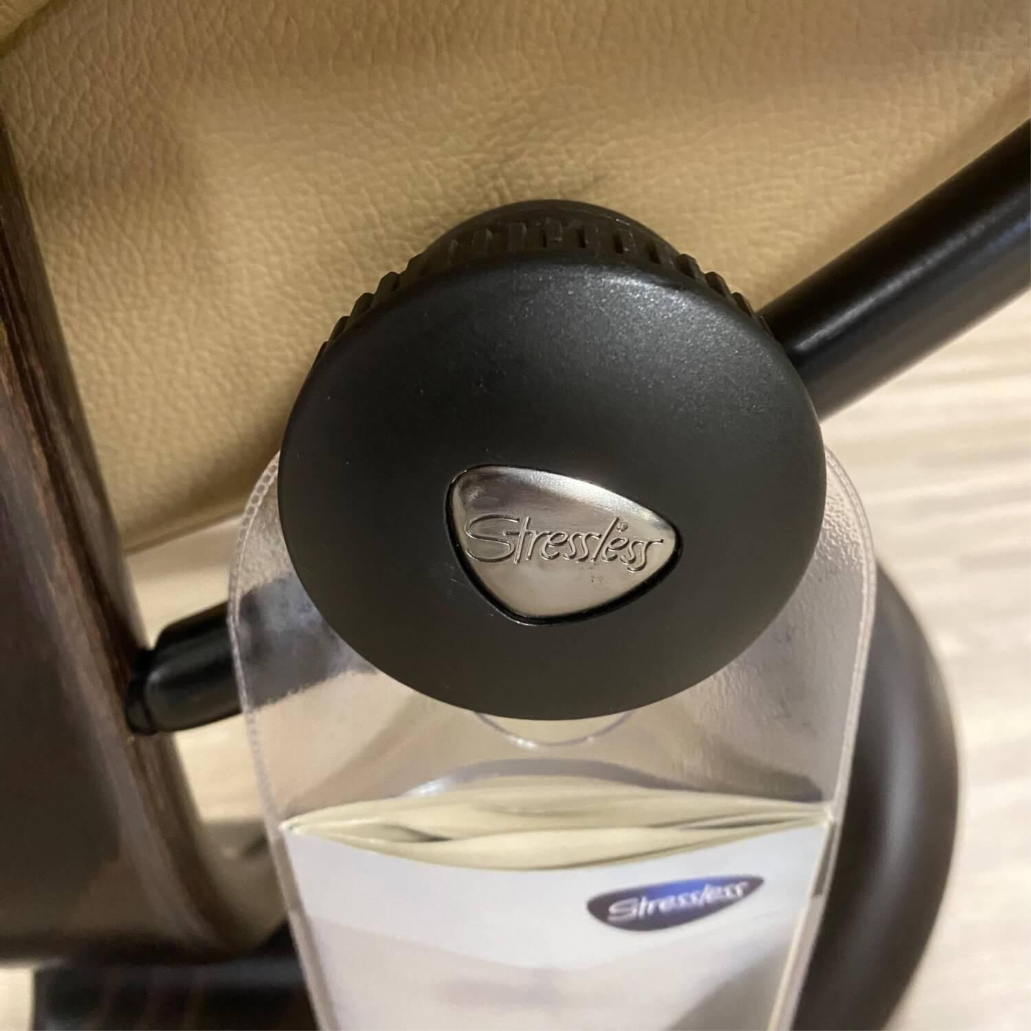 Stressless - Stressless Sessel mit Hocker Mayfair M Batick Latte Classic Wenge - 9