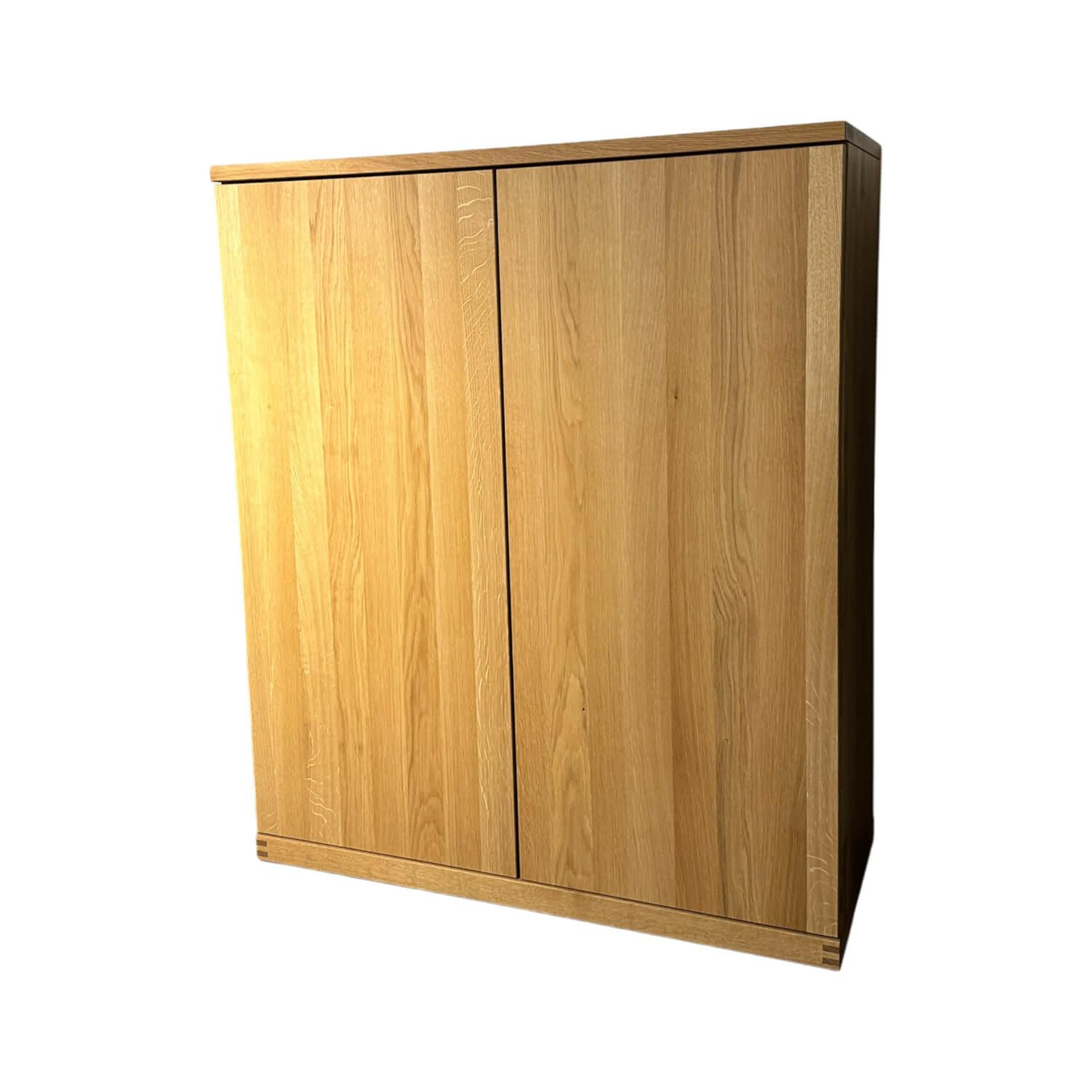 Team 7 - Kommode Außen Eiche Geölt Innen Buche Glasboden - 1