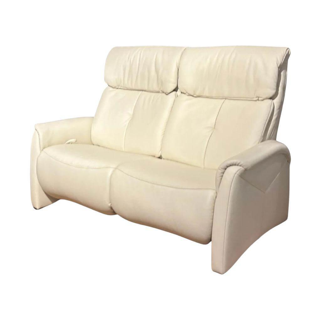 himolla - Sofa 4927 Cumuly Wallfree Leder Longlife Soft 33 Bianco Weiß Mit Kopfverstellung - 1