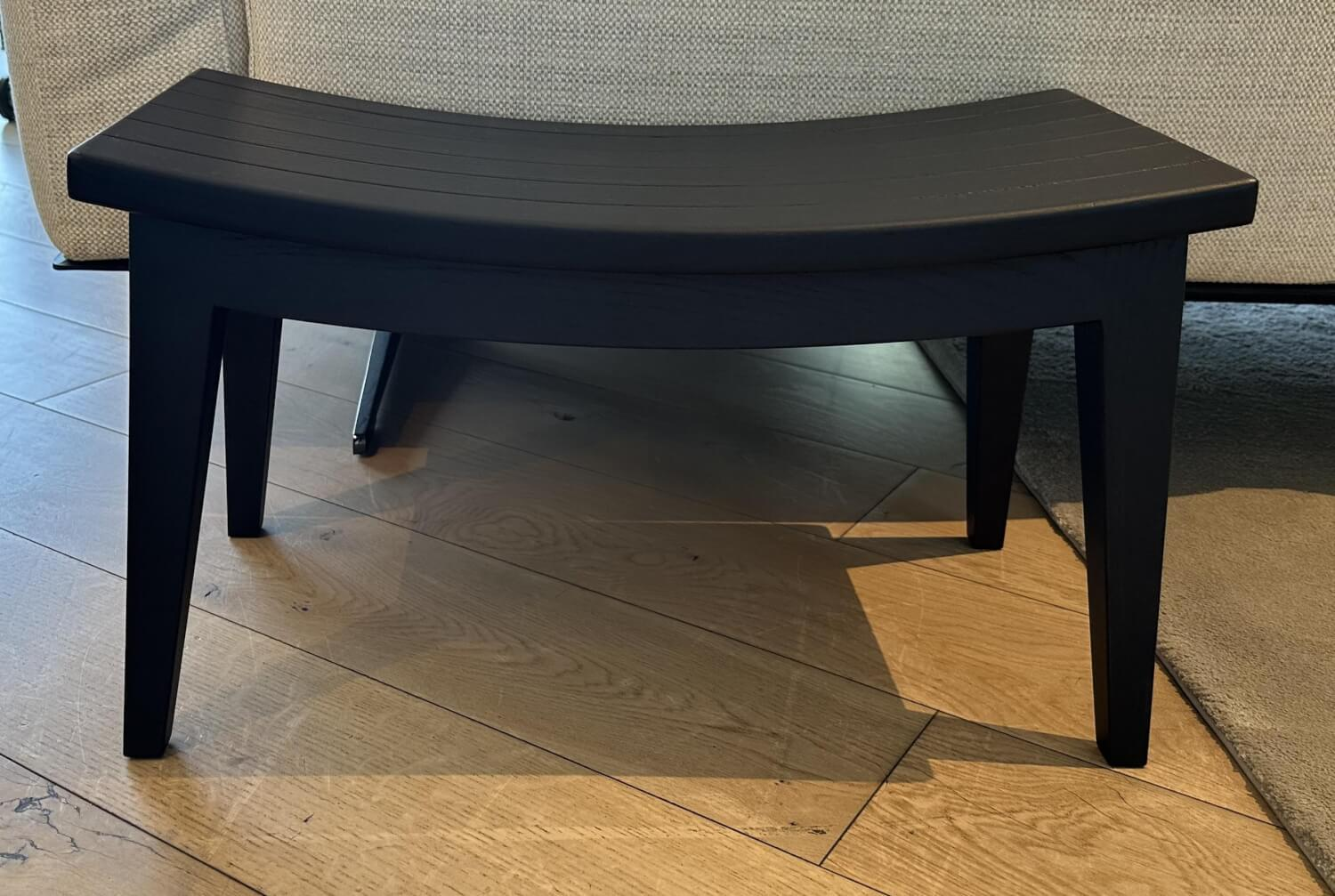 Flexform - Hocker Kuka Holz Wenge Ebenholzfarbig Schwarz - 2