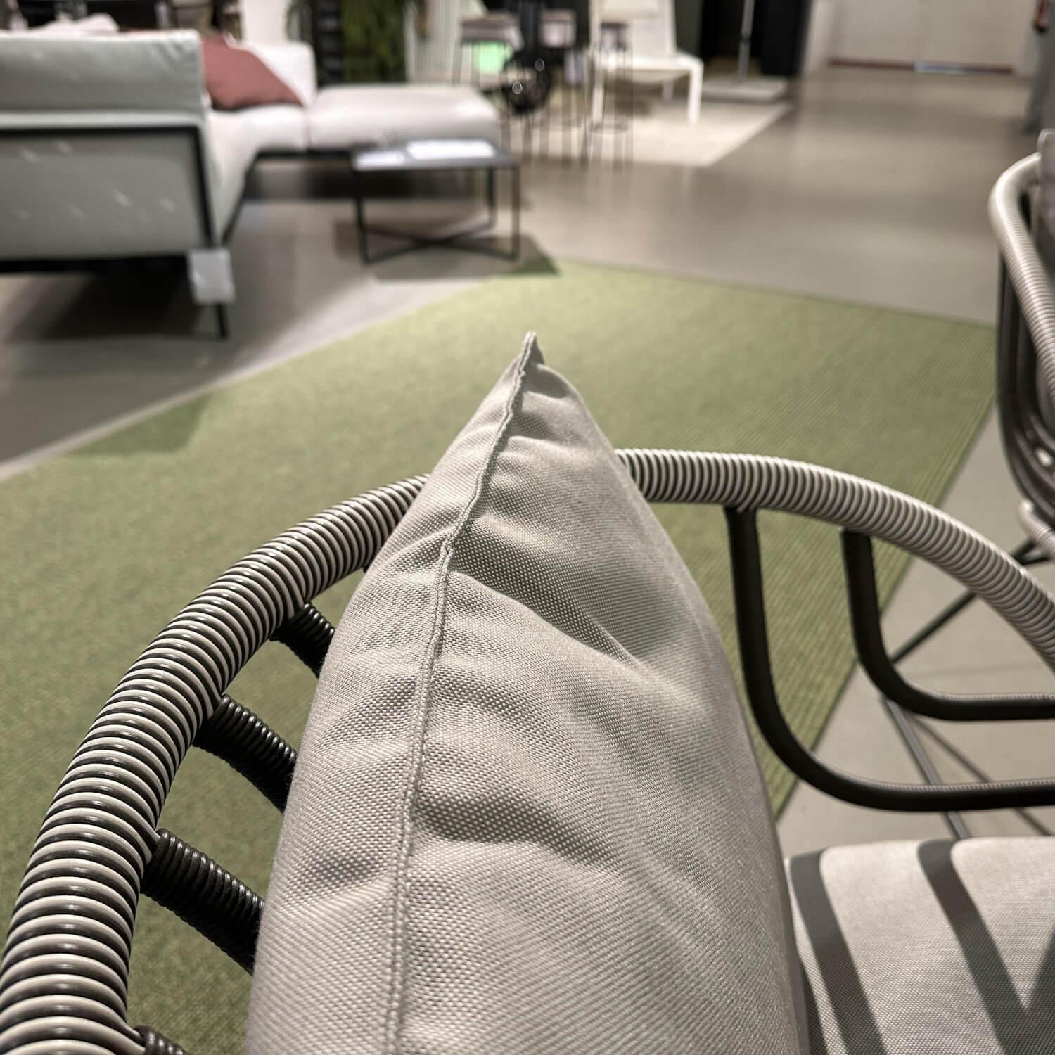 DEDON - Outdoor Sitzgruppe Satellite Und Kida Tischplatte HPL Black Schwarz Gestell Aluminium Black Pepper Schwarz Pulverbeschichtet - 7