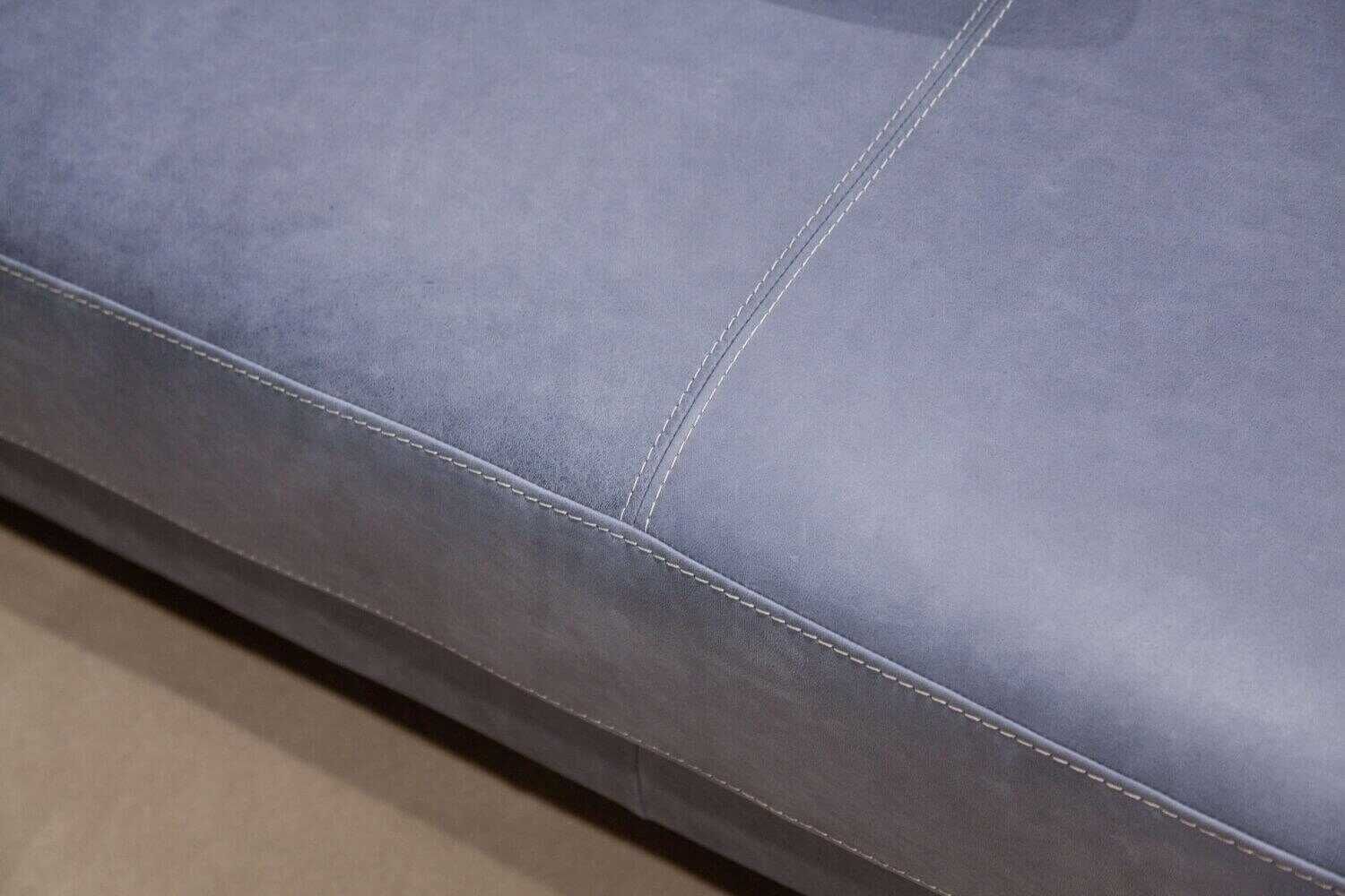 Meisterstücke - Ecksofa M-100 Leder Grau Anthrazit - 4