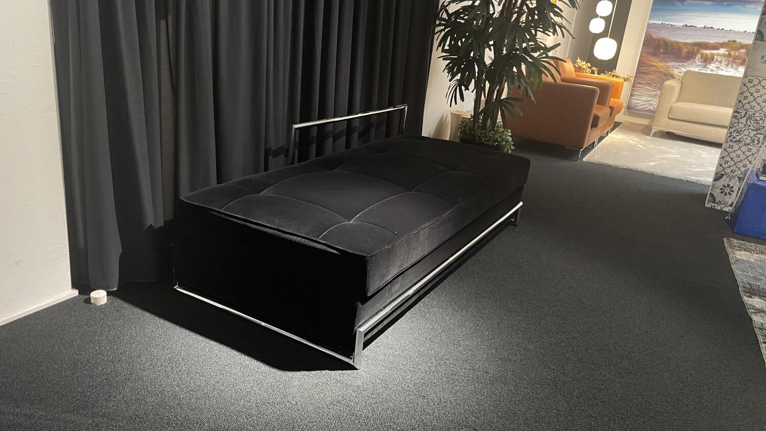 ClassiCon - Day Bed Stoff Harald 192 Schwarz Gestell Chrom - 7