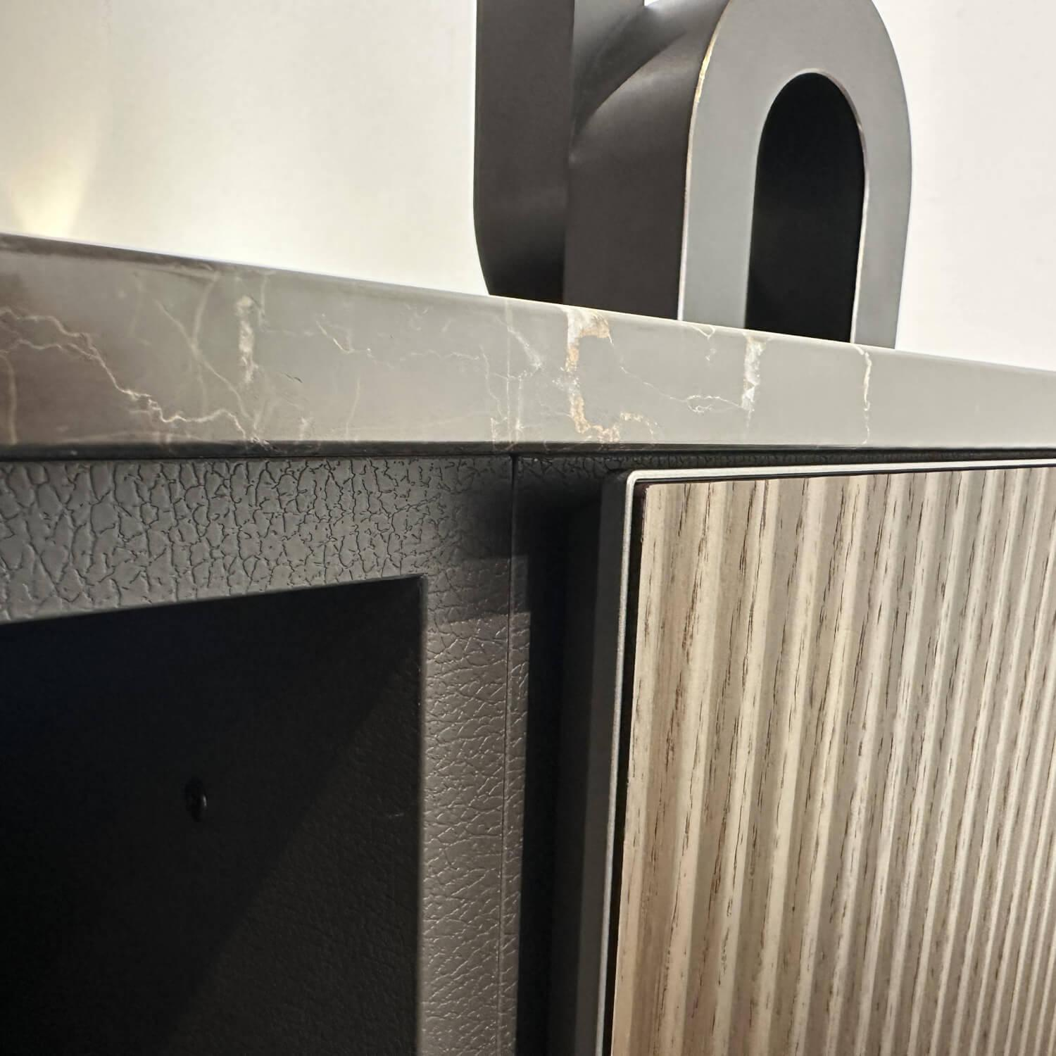 Rimadesio - Sideboard Self Bold Abdeckplatte Mamor Noir Saint Laurent - 8