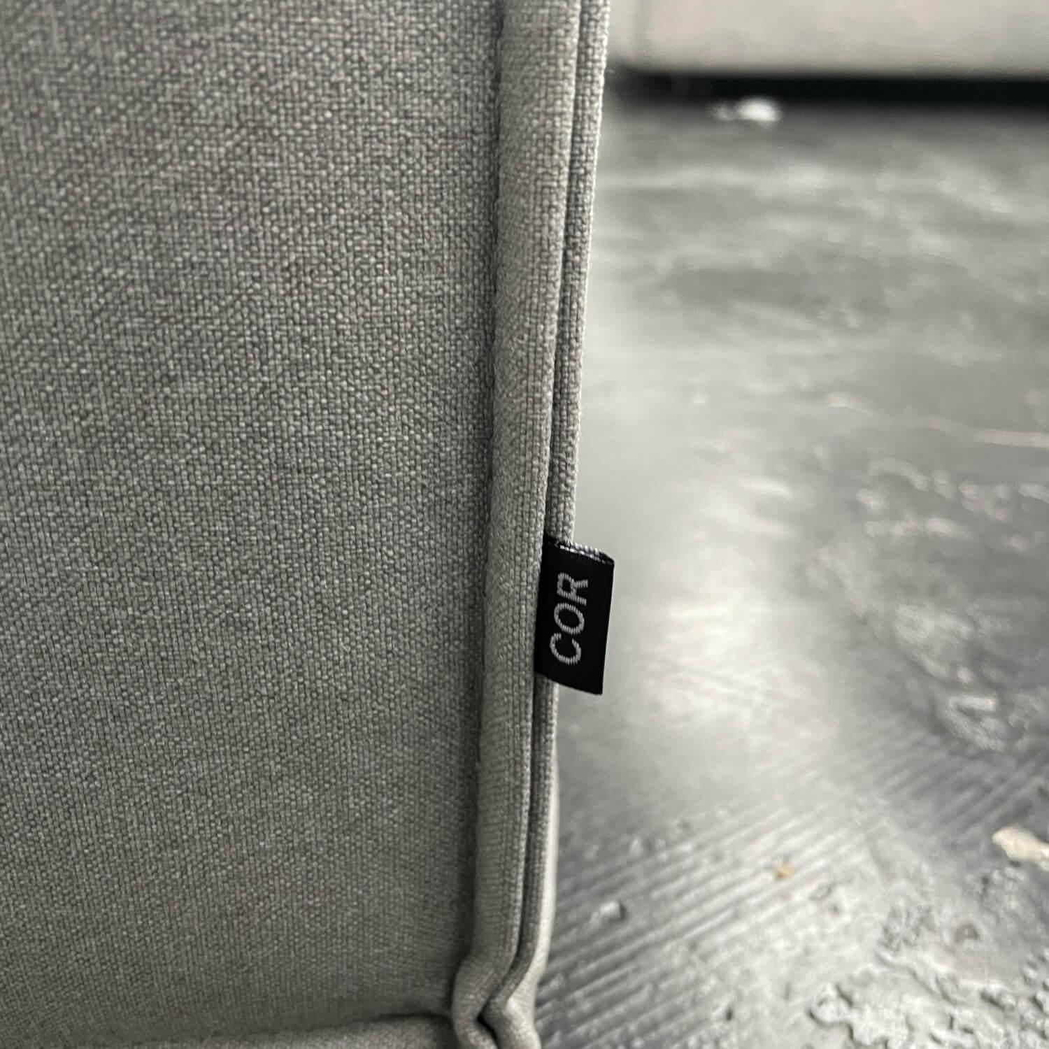COR - Sofa Trio Stoff 7209 Beton - 4