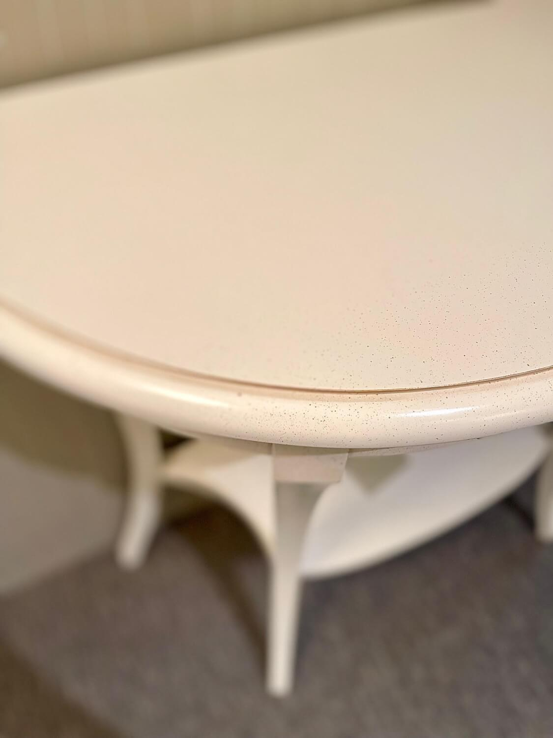 Selva - Konsole 4800 A Halbrund Altweiß Patiniert - 4