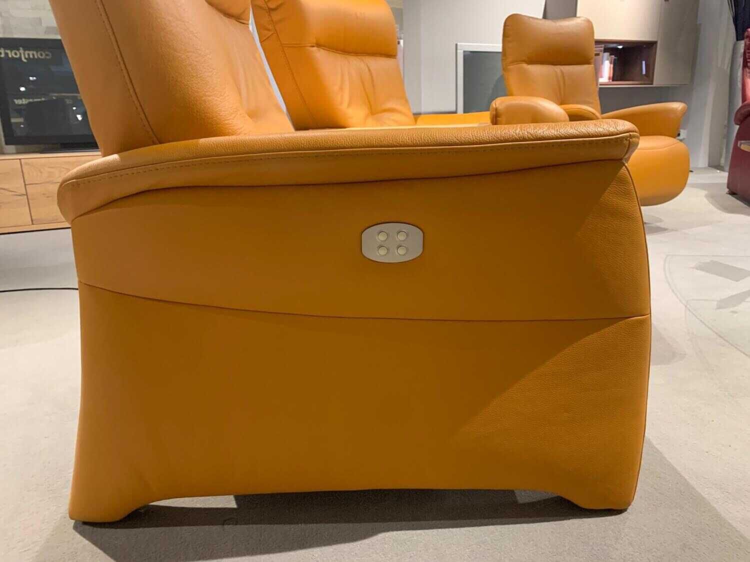 himolla-garnitur-comfortmaster-trapez-sofa-4525-2-sessel-7503-leder-24-longru-safran-705180db03ecVtE64khSqW8sK himolla - Garnitur Comfortmaster Trapez-Sofa 4525 2 Sessel 7503 Leder 24 Longru Safran - 3