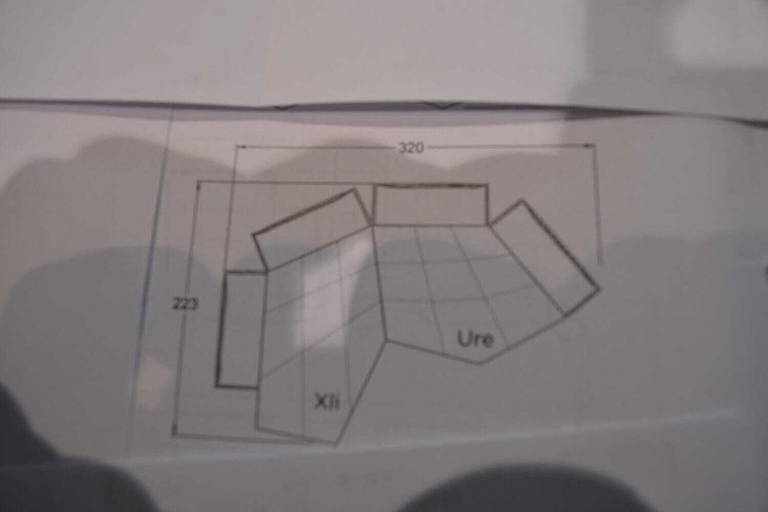 Bretz - Ecksofa Matilda Stoff Kupfer mit 5 Wurfkissen - 5