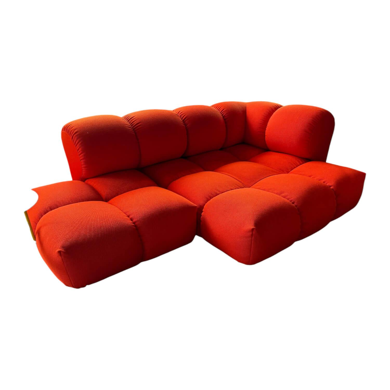 Objekte unserer Tage - Sofa Sander Stoff Kvadrat Vidar 4 0542 Reinornge Grundplatte MDF - 1