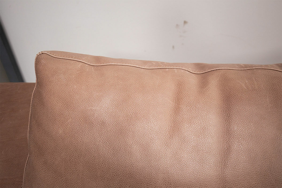 Baxter - Sofa Budapest Leder Old Shabby Scuro Hellbraun - 4