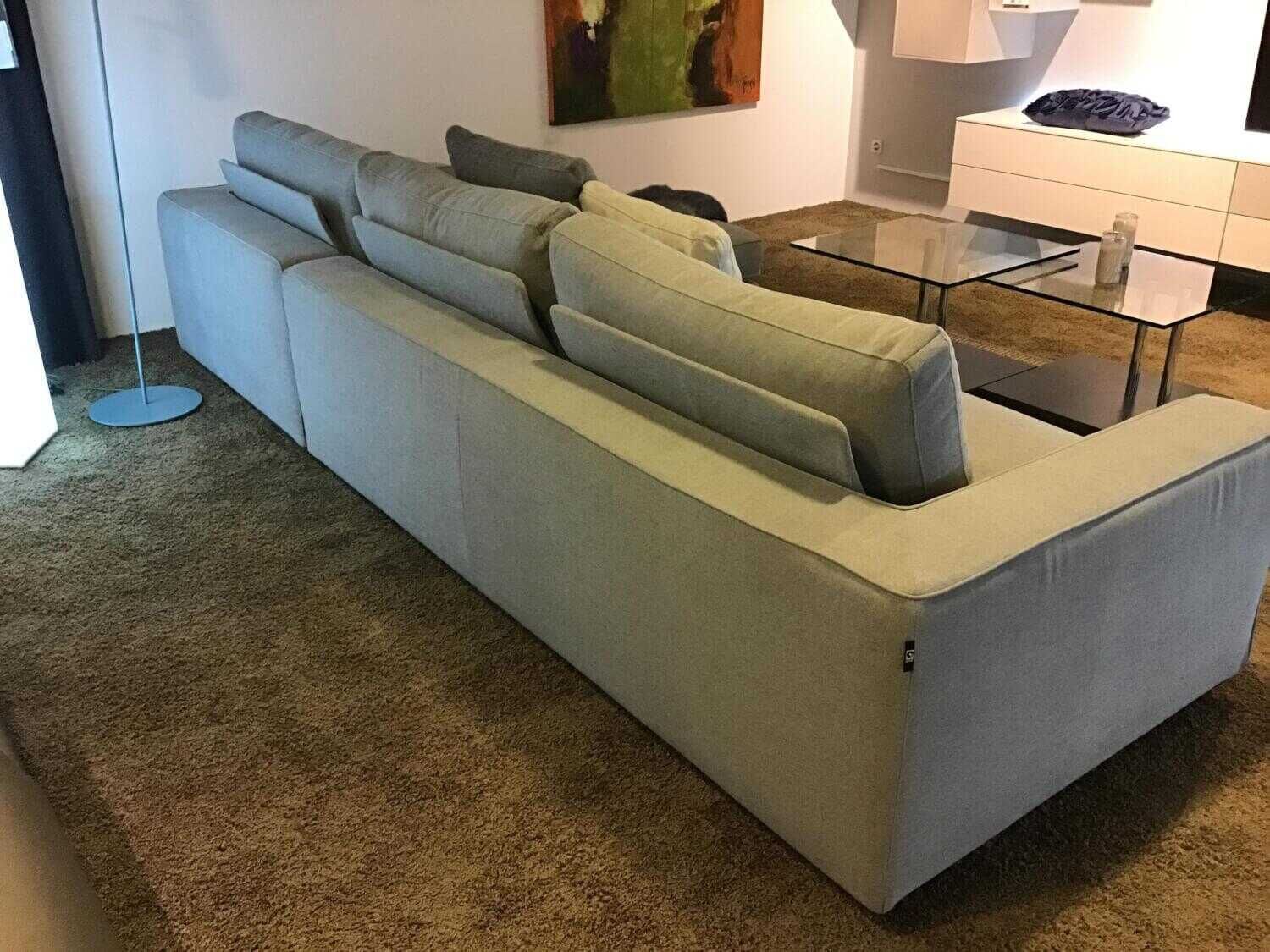 Contur - Ecksofa Contur Matino Stoff Grau - 5