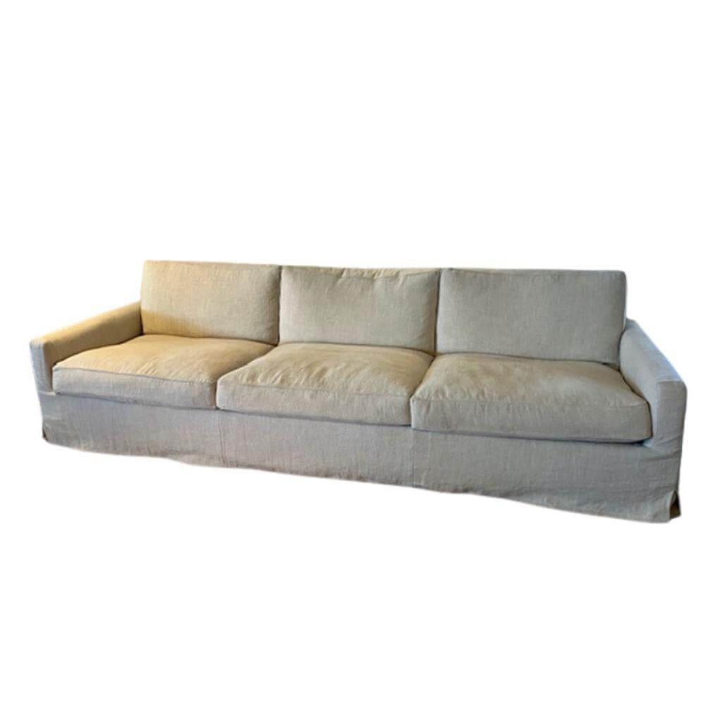 Arflex - Sofa Cousy Stoff Oxford Col 3 Leinen Beige - 1