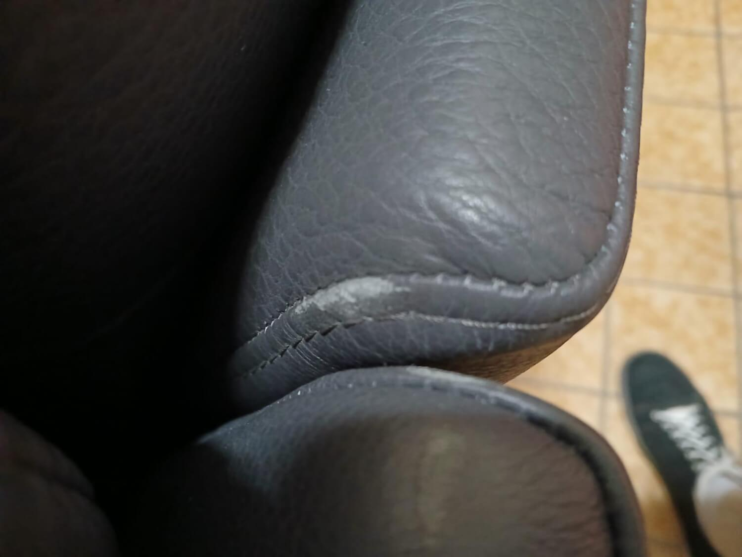 Stressless - Ecksofa Stella Leder Noblesse Grey Dunkelgrau Fuß Metallkufe Chrom Mit Breite Armteile Und 2 Kopfstützen - 4